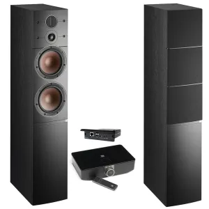 Напольная акустика Dali Callisto 6 C black + DALI Sound Hub + BluOS Module фото