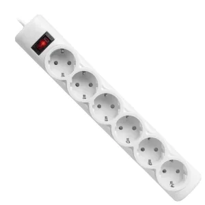Сетевой фильтр Defender DFS 151 White (99489) фото