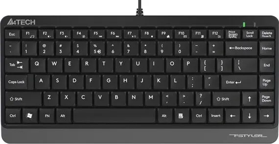 Клавиатура A4Tech Fstyler FK11 black/grey фото