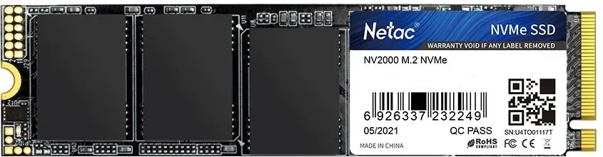 Жесткий диск SSD 1Tb Netac NV2000 (NT01NV2000-1T0-E4X) фото