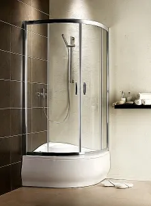Душевая кабина 90х90 см Radaway Dolphi Premium Plus A 90 высота 1700 прозрачное стекло фото