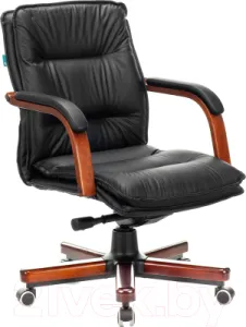 Кресло офисное Бюрократ T-9927 Walnut-Low фото