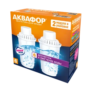 Модуль смен.фильтр. Аквафор В6 (к-т 2 шт.) фото