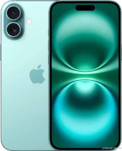 Смартфон Apple iPhone 16 Plus 256GB (бирюзовый) Смартфон Apple iPhone 16 Plus 256GB (бирюзовый) фото