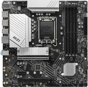 Материнская плата MSI Pro B760M-A DDR4 II фото