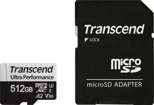 Карта памяти Transcend microSDXC 340S 512GB (с адаптером) фото