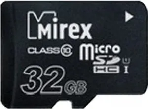 Карта памяти Mirex microSDHC UHS-I (Class 10) 32GB [13612-MCSUHS32] фото