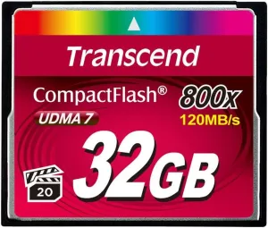 Карта памяти Transcend 800x CompactFlash Premium 32GB (TS32GCF800) фото