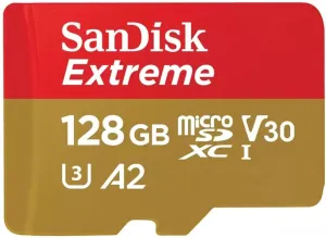 Карта памяти SanDisk Extreme SDSQXAA-128G-GN6GN microSDXC 128GB фото