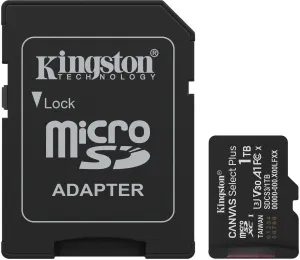 Карта памяти Kingston Canvas Select Plus microSDXC 1TB SDCS3/1TB (с адаптером) фото