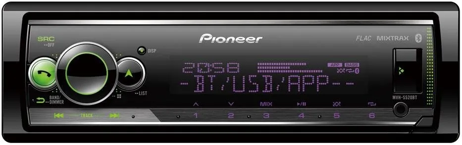 USB-магнитола Pioneer MVH-S520BT фото