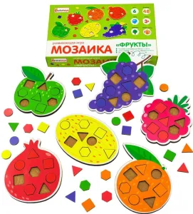 Мозаика/пазл Alatoys Мозаика. Фрукты МКФ02 фото