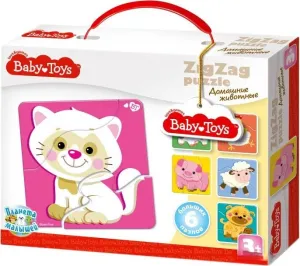 Мозаика/пазл Baby Toys Домашние животные 02500 фото