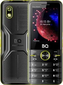 Кнопочный телефон BQ-Mobile BQ-2842 Disco Boom (желтый) фото
