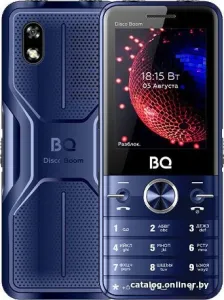 Кнопочный телефон BQ-Mobile BQ-2842 Disco Boom (синий) фото
