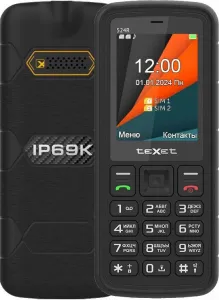 Кнопочный телефон TeXet TM-524R (черный) фото
