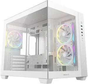 Корпус DeepCool CG330 3F WH R-CG330-WHNGM3-G фото