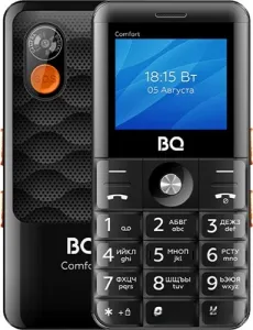 Кнопочный телефон BQ-Mobile BQ-2006 Comfort (черный) фото