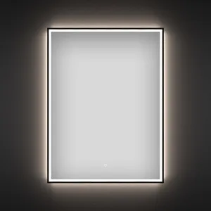 Wellsee Зеркало с фронтальной LED-подсветкой 7 Rays' Spectrum 172201240, 55 х 80 см (с сенсором и регулировкой яркости освещения) фото