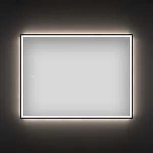 Wellsee Зеркало с фронтальной LED-подсветкой 7 Rays' Spectrum 172201250, 80 х 55 см (с сенсором и регулировкой яркости освещения) фото