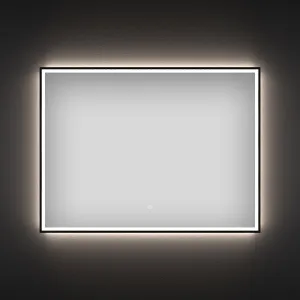 Wellsee Зеркало с фронтальной LED-подсветкой 7 Rays' Spectrum 172201330, 90 х 70 см (с сенсором и регулировкой яркости освещения) фото
