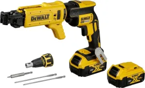 Шуруповерт для гипсокартона DeWalt DCF620P2K (с 2-мя АКБ, кейс) фото