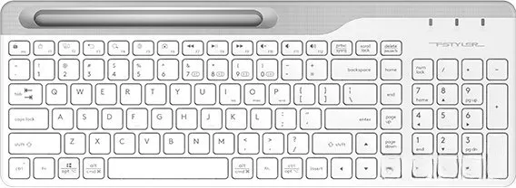 Клавиатура A4Tech Fstyler FBK25 (белый/серый) фото