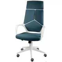 Офисное кресло Norden IQ CX0898H-0-56 (белый/голубой) фото