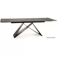 Кухонный стол Signal Westin ceramic WESTINBRC160 (эффект дерева/черный матовый) фото