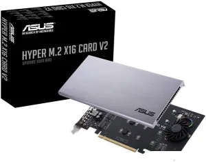 Планка ASUS Hyper M.2 X16 Card V2 фото