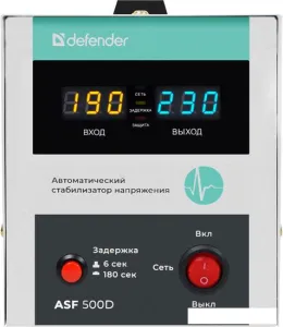 Стабилизатор напряжения Defender ASF 500D фото