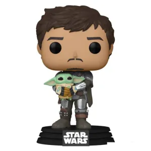 Фигурка Funko Bobble Star Wars Mandalorian Mandalorian with Grogu 54525 Фигурка Funko Bobble Star Wars Mandalorian Mandalorian with Grogu 54525 фото