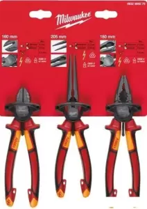 Набор пассатижей Milwaukee 4932464575 (3 предмета) фото