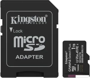 Карта памяти Kingston Canvas Select Plus microSDXC 1TB SDCS3/1TB (с адаптером) фото