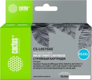 Картридж CACTUS CS-L0S70AE (аналог HP L0S70AE) фото