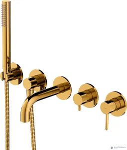 Смеситель для ванны скрытого монтажа Omnires Y Y1237/1S GL фото