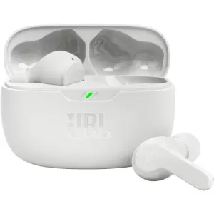 Беспроводные наушники JBL Wave Beam (белый) фото