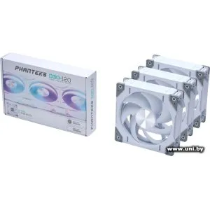Набор вентиляторов Phanteks D30-120 D-RGB Regular White Triple PH-F120D30_DRGB_PWM_WT01_3P фото