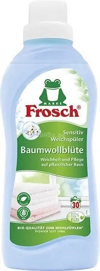 Кондиционер для белья Frosch Цветы хлопка (750 мл) фото