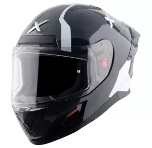 Шлем AXOR SABER SPARK, жемчужный/белый/серый M фото