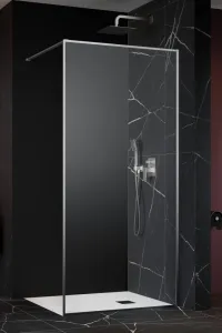 Душевой уголок Radaway Modo F Brushed Nickel II 155x200 стекла прозрачные, профиль брашированный никель фото