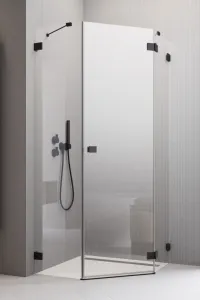 Душевой уголок Radaway Essenza Pro Black PTJ L 100x100 прозрачное/черный (левый) фото