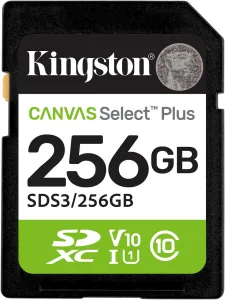 Карта памяти Kingston Canvas Select Plus SDXC 256GB SDS3/256GB фото