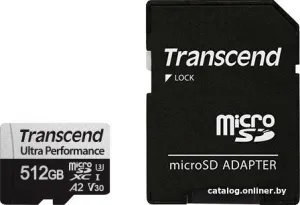 Карта памяти Transcend microSDXC 340S 512GB (с адаптером) фото