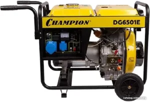 Дизельный генератор Champion DG6501E фото