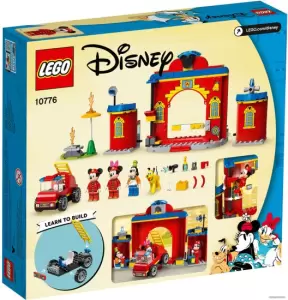 Конструктор LEGO Disney 10776 Пожарная часть и машина Микки и его друзей фото