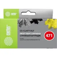 Картридж CACTUS CS-CLI471XLY (аналог Canon CLI-471Y XL) фото
