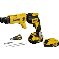 Шуруповерт для гипсокартона DeWalt DCF620P2K (с 2-мя АКБ, кейс) фото