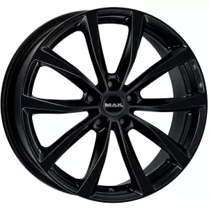 Литой диск MAK Wolf 8,0x19 5x114.3 DIA76,0 ET40 Gloss Black фото