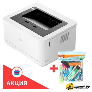 Принтер Deli P2000DNWs + канцелярский набор Deli H532 фото